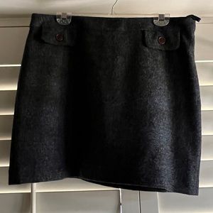 Boden A-line Wool Mini Skirt fully lined.